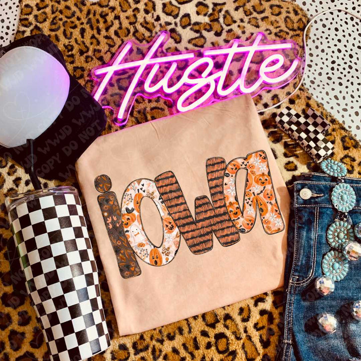 State Pumpkin Alpha DTF Print