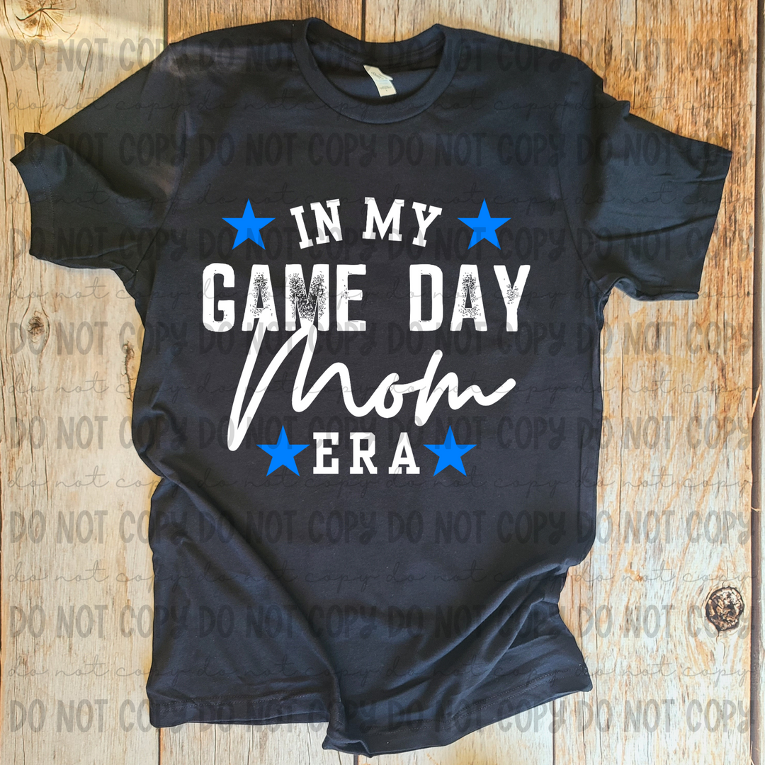 In my Game Day Mom Era DTF Print