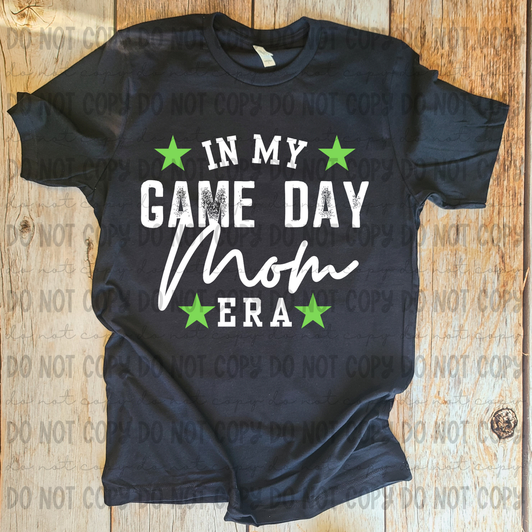 In my Game Day Mom Era DTF Print