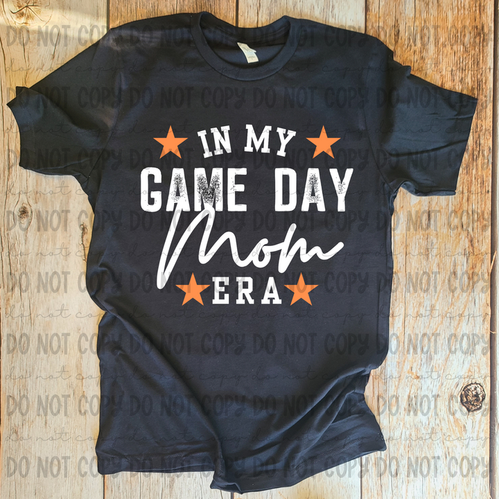 In my Game Day Mom Era DTF Print