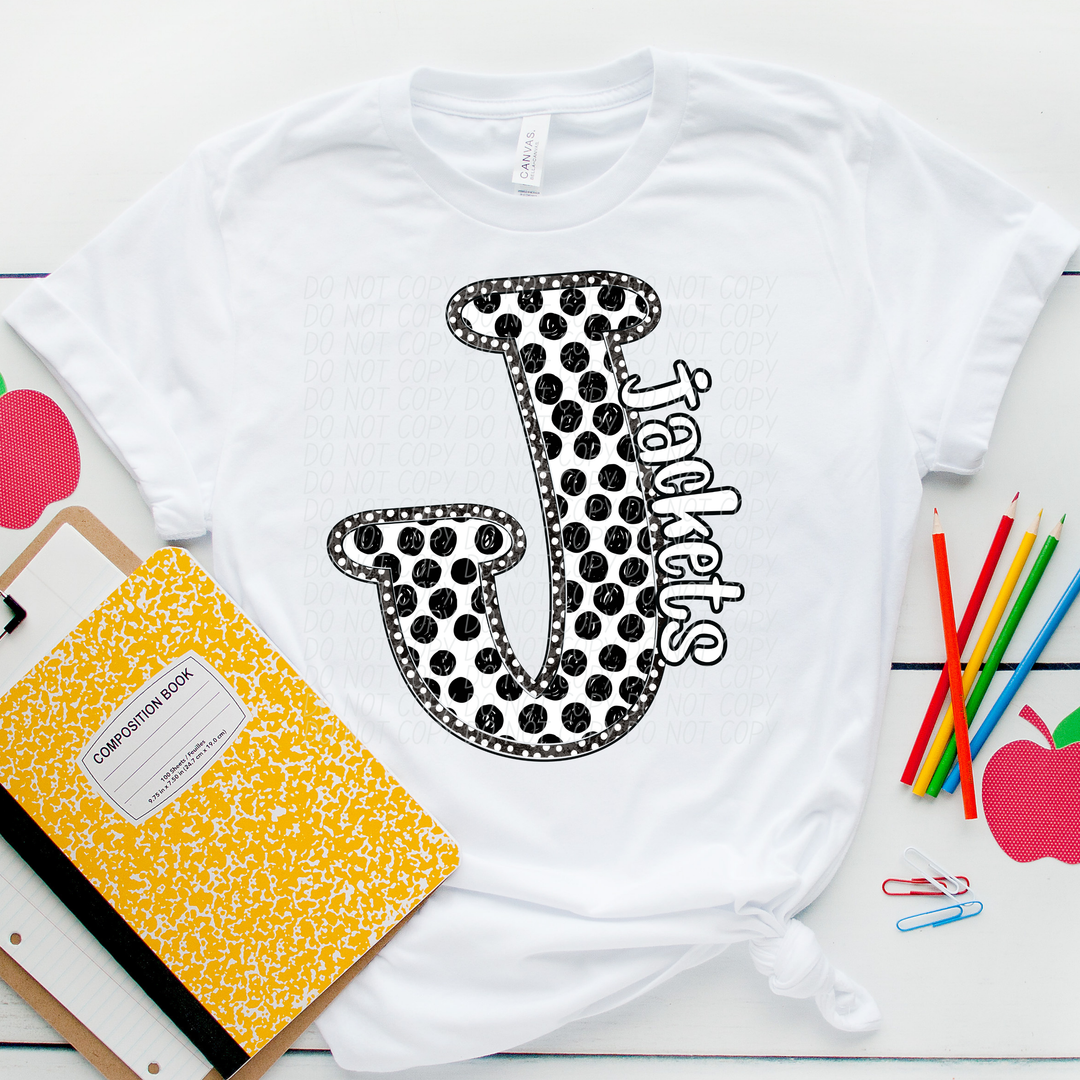 Polka Dot Mascots Youth DTF Print