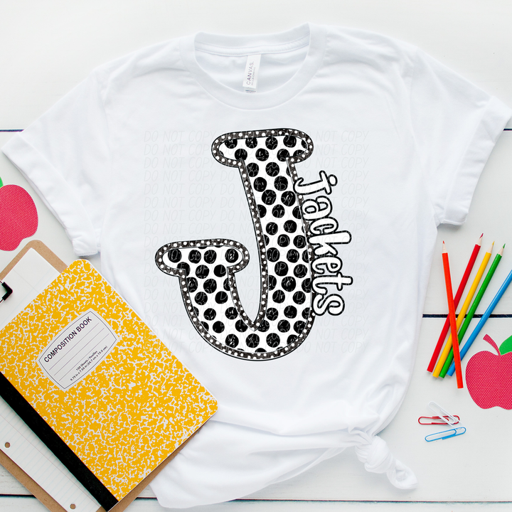 Polka Dot Mascots Youth DTF Print