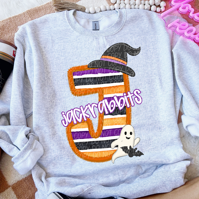 Halloween Striped Mascots DTF Print