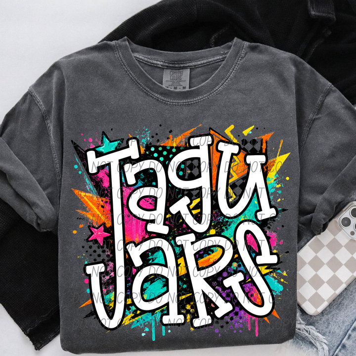 Totally Tubular Mascots DTF Print