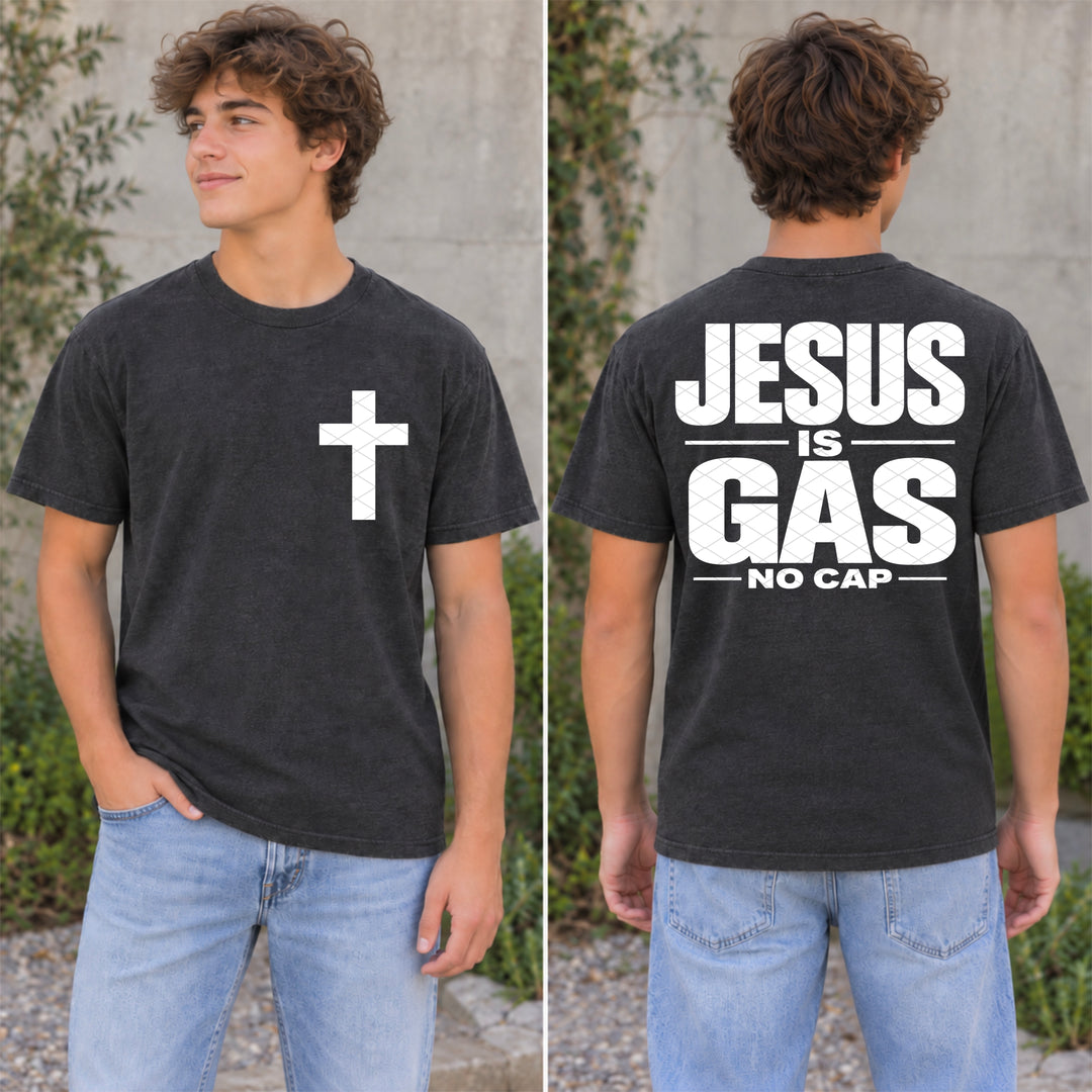 Jesus Is Gas DTF Print