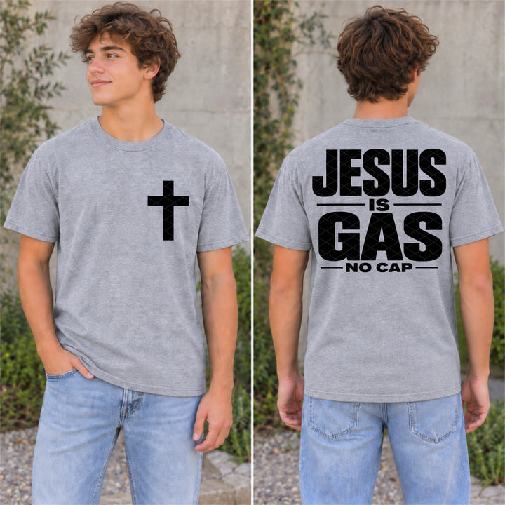 Jesus Is Gas DTF Print