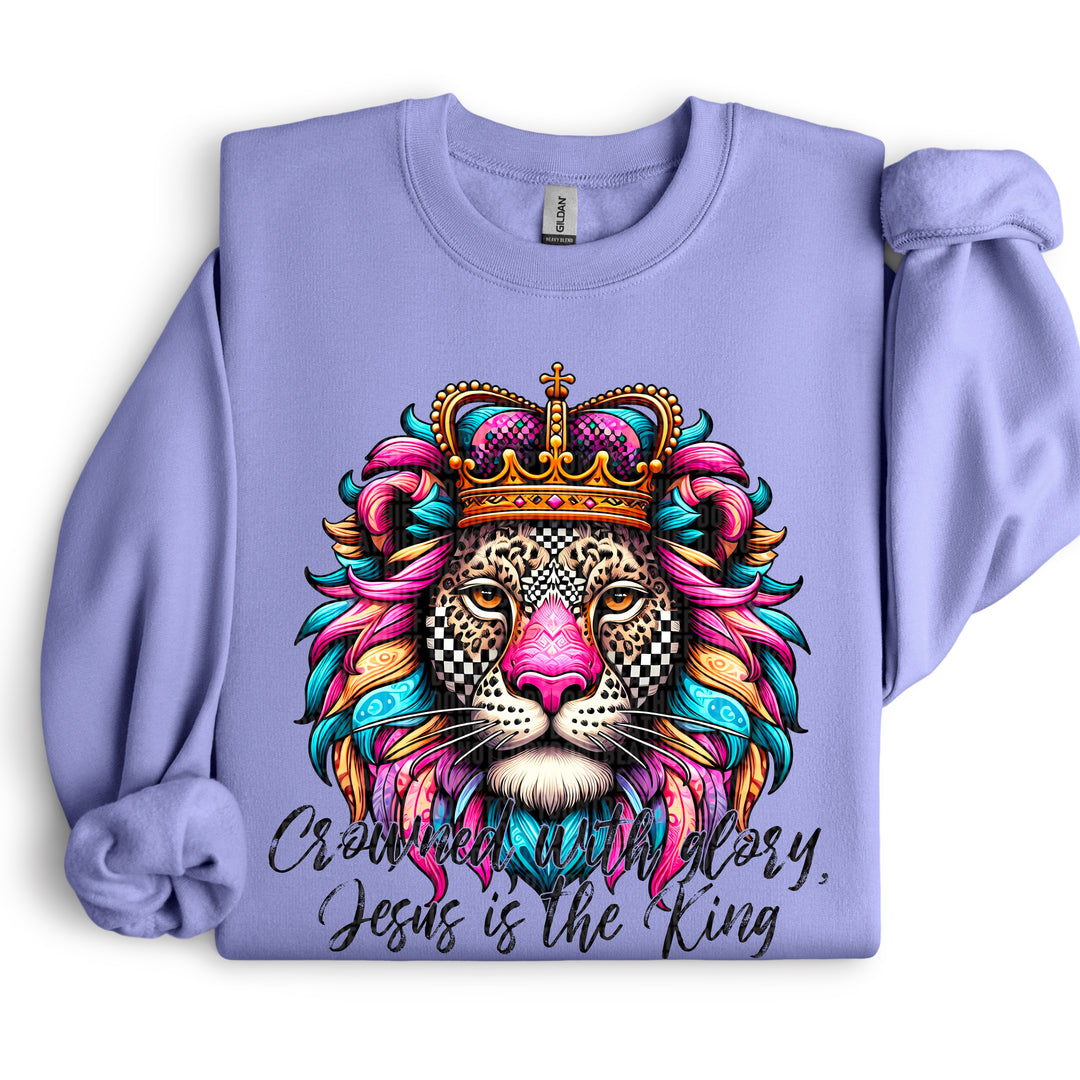 Jesus Is The King DTF Print