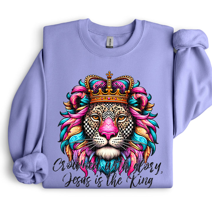 Jesus Is The King DTF Print