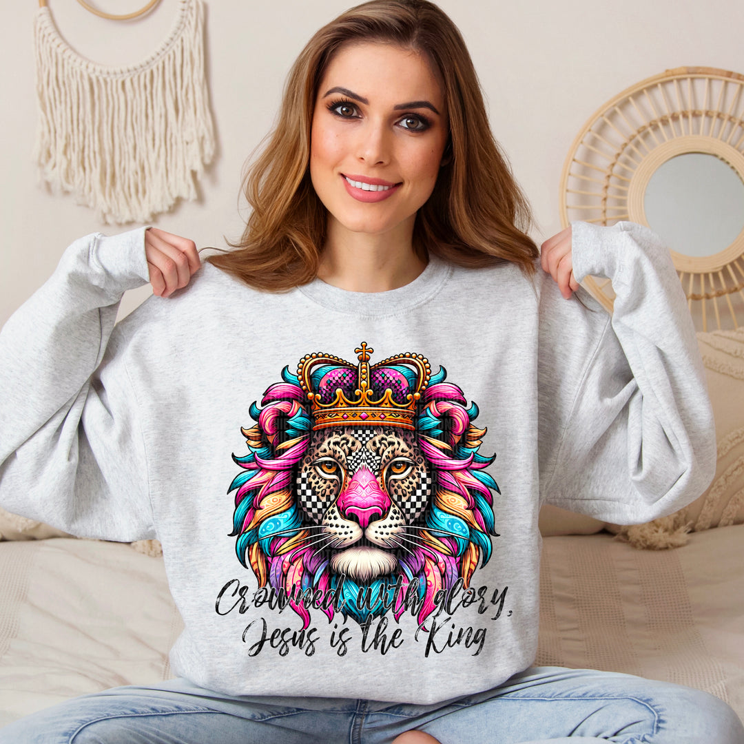 Jesus Is The King DTF Print