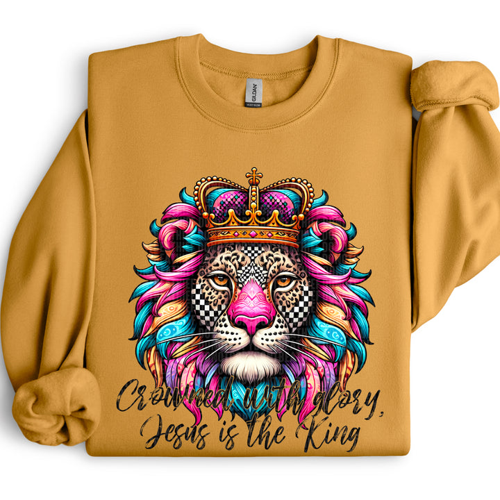 Jesus Is The King DTF Print