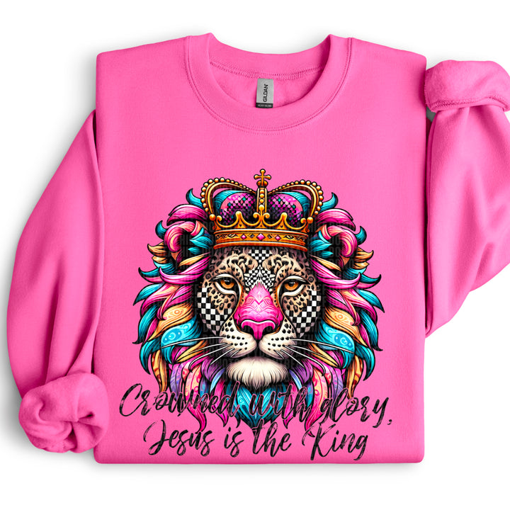 Jesus Is The King DTF Print