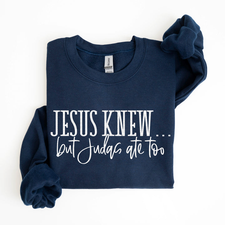 Jesus Knew… But Judas Ate Too DTF Print