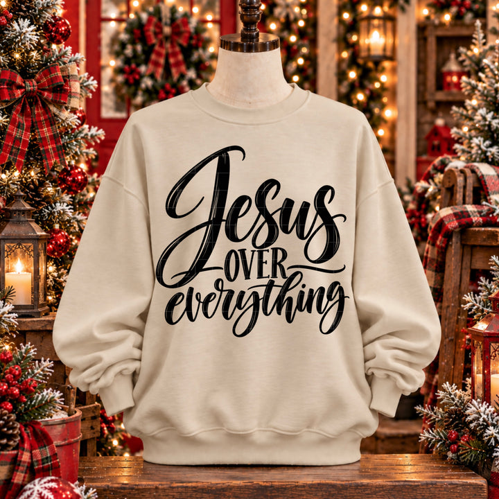 Jesus Over Everything DTF Print