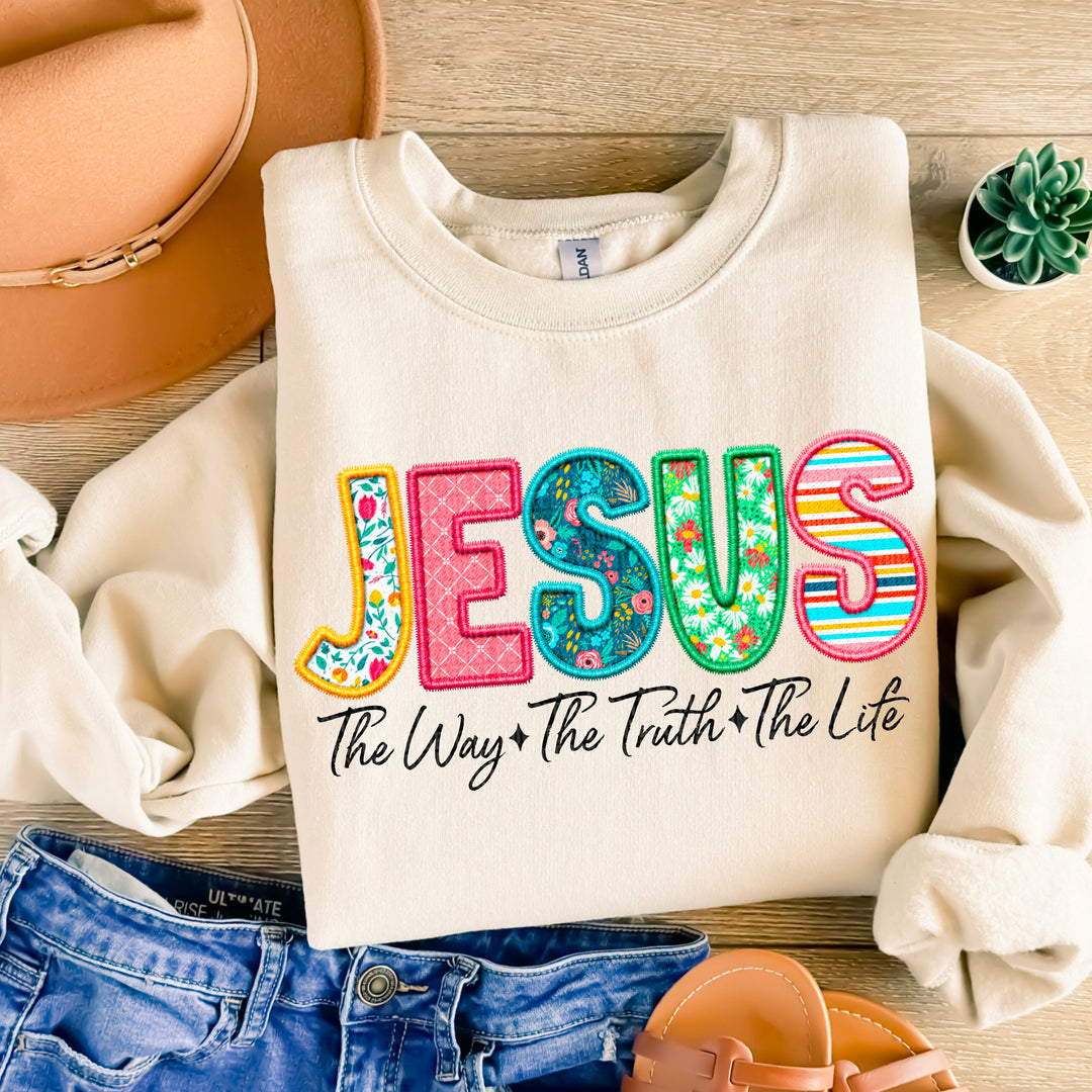 Jesus The Way Maker DTF Print