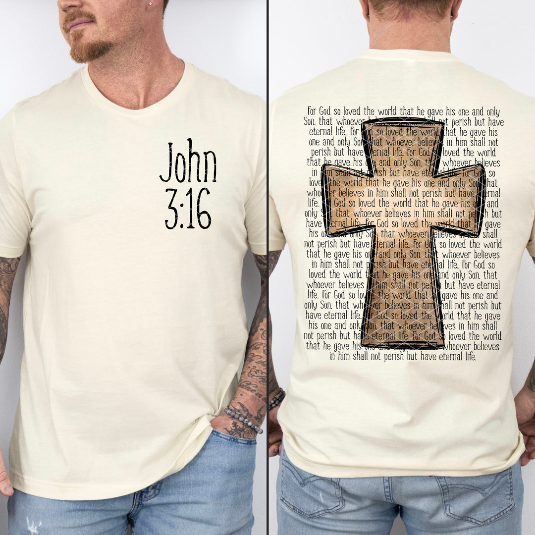 John 3:16 DTF Print