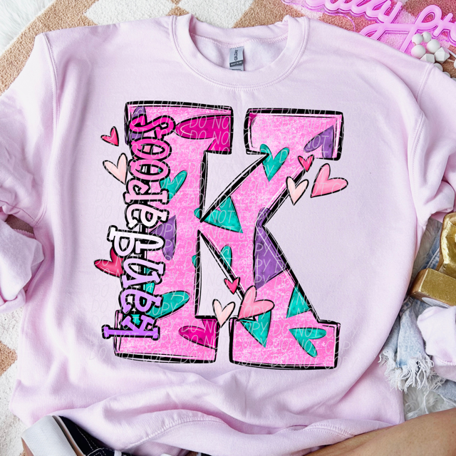 Valentine's Day Mascots DTF Print