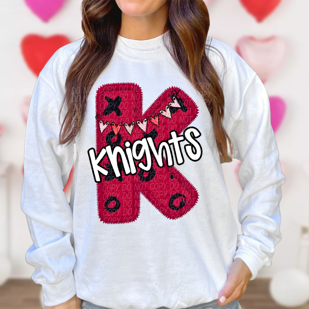 Valentines Day School Spirit R-S DTF Print