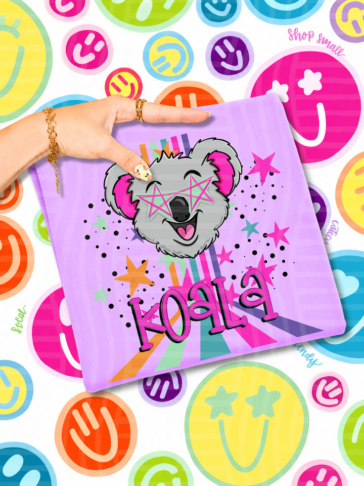 Starry Eyes Rainbow Mascots DTF Print