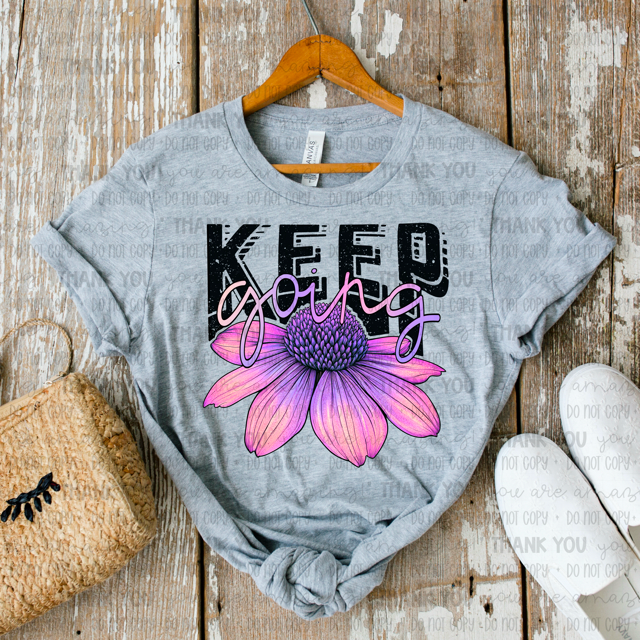 Keep Going DTF Print