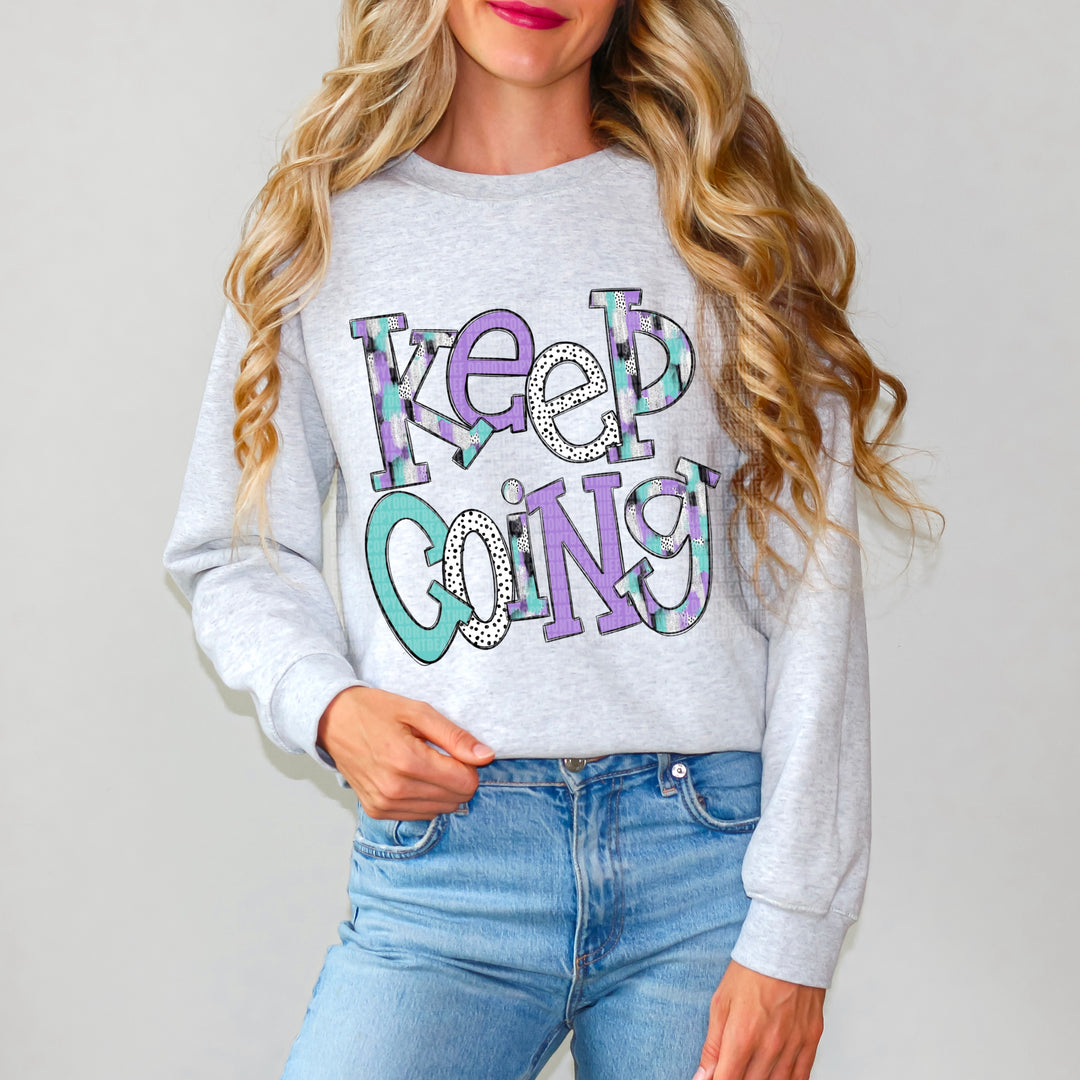 Keep Going DTF Print