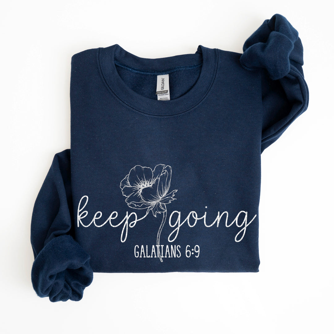 Keep Going Galatian 6:9 DTF Print