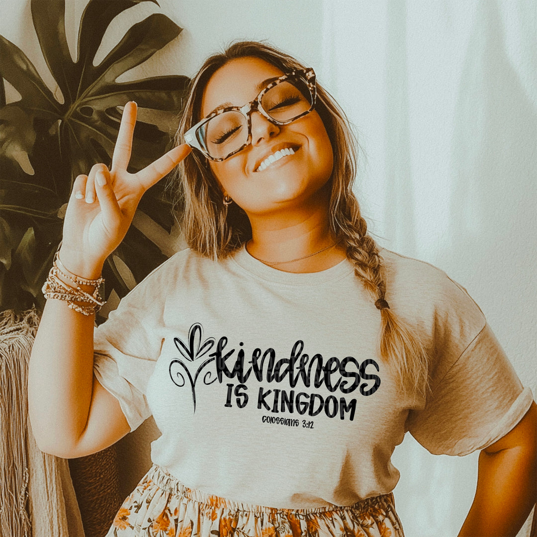 Kindness Is Kingdom DTF Print