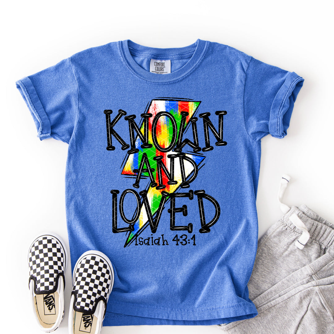 Known And Loved Lightning Bolt DTF Print