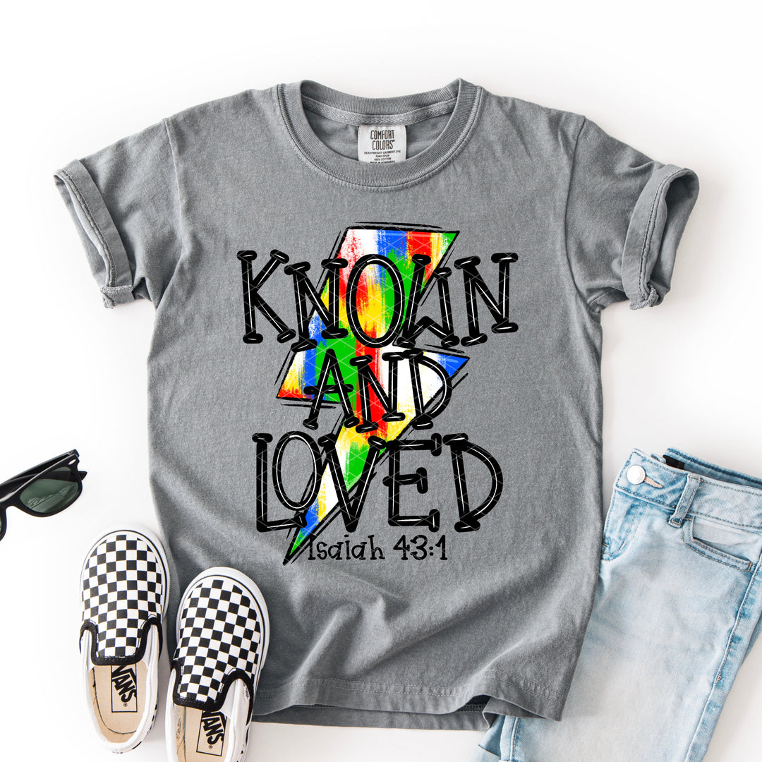 Known And Loved Lightning Bolt DTF Print