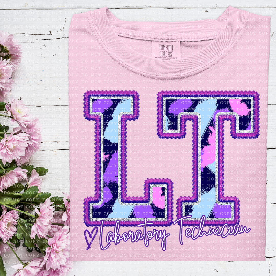 Perfectly Purple Occupations DTF Print