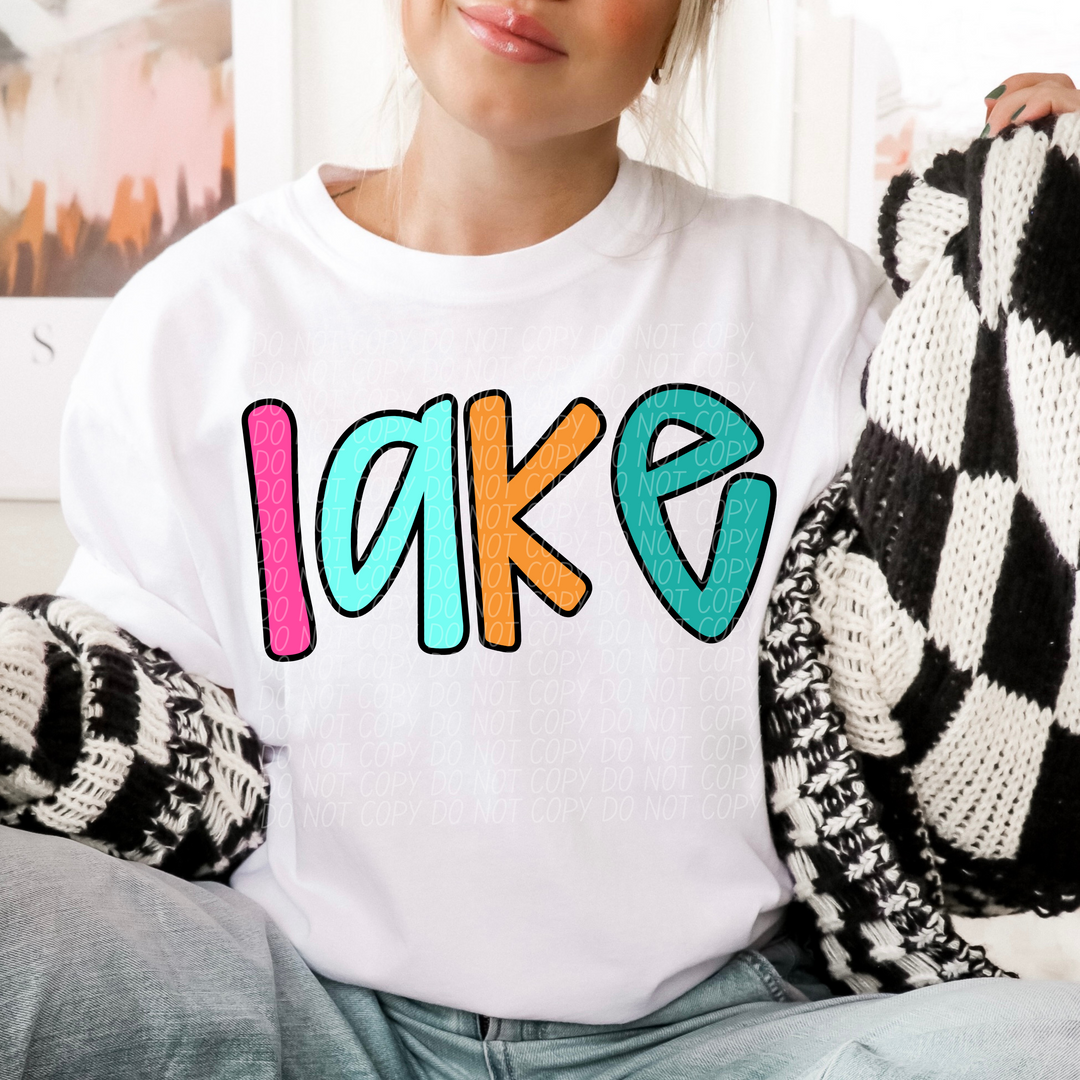 Lake DTF Print