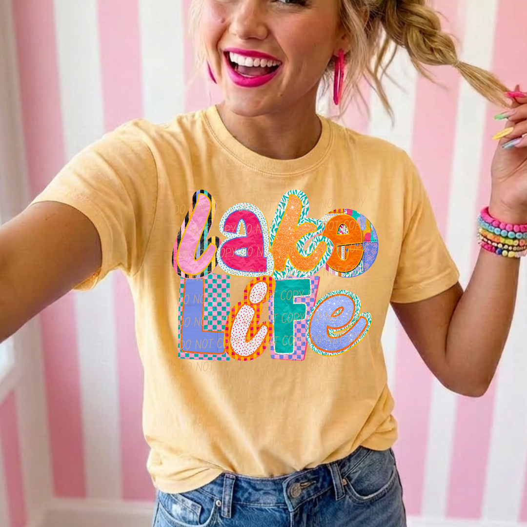 Lake Life DTF Print