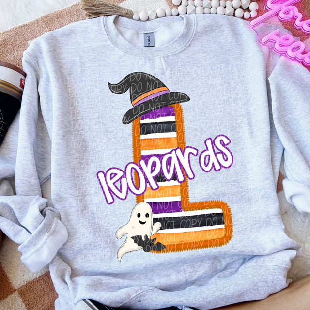Halloween Striped Mascots DTF Print