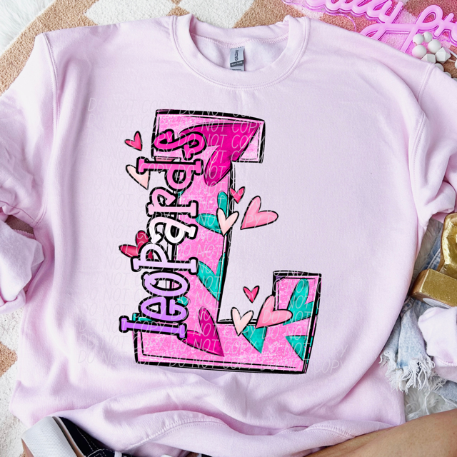 Valentine's Day Mascots DTF Print