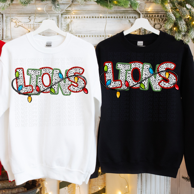 Mascot Lights DTF Print