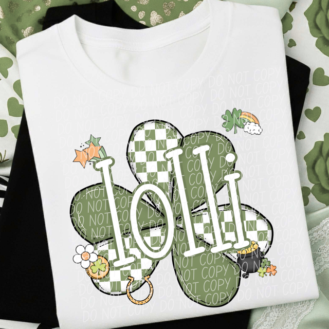 St Patrick Names DTF Print