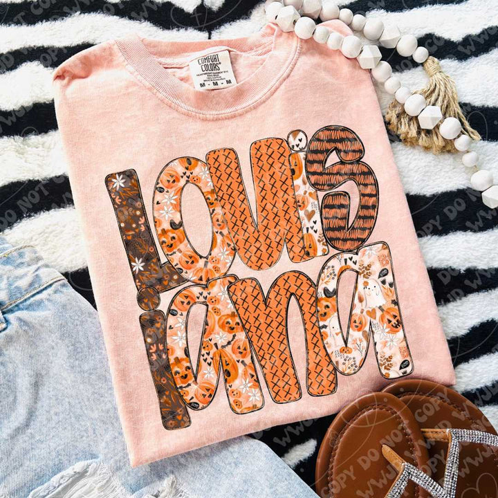 State Pumpkin Alpha DTF Print