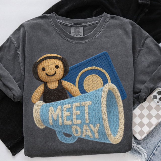 Yarn Game Day Wrestling DTF Print