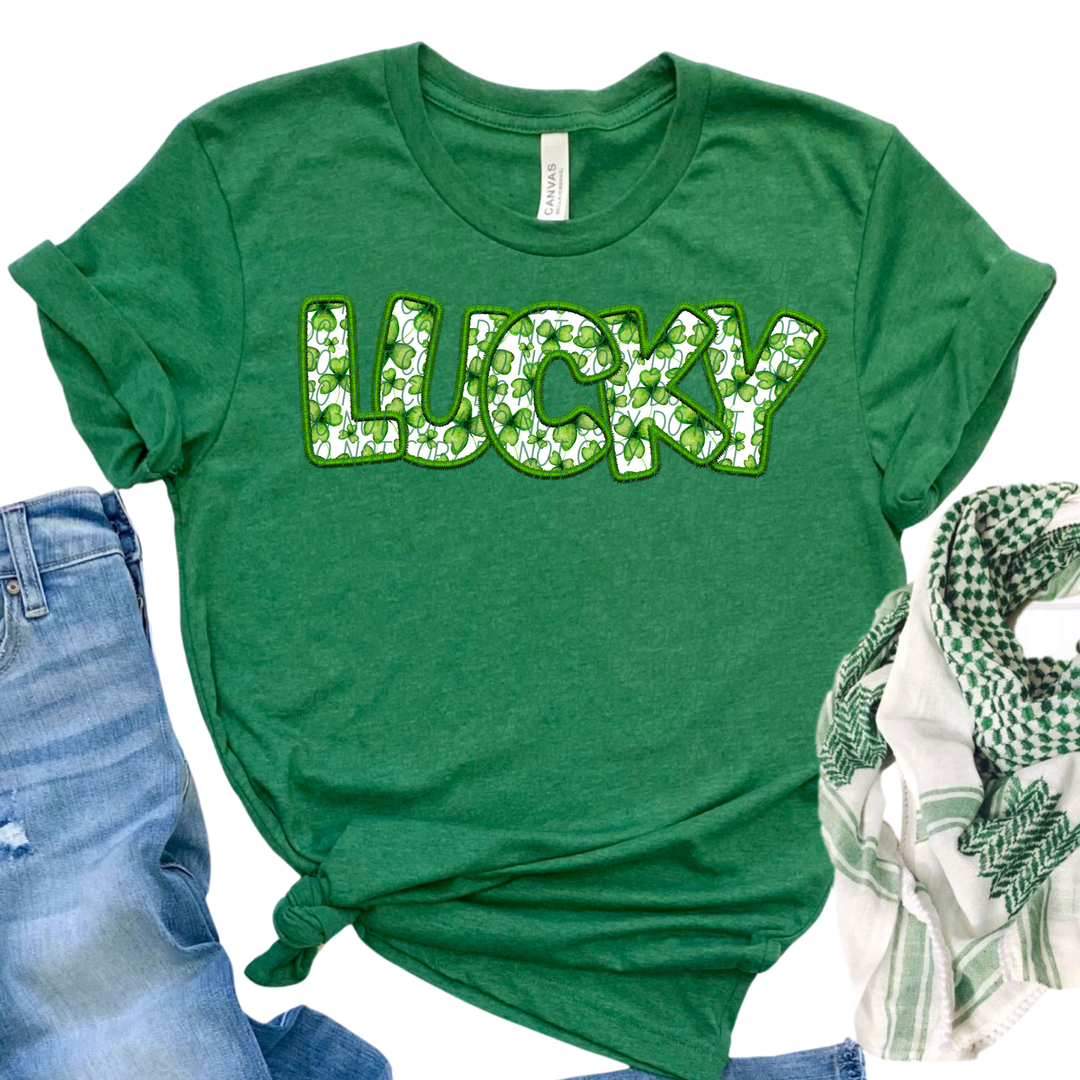 Lucky Clover DTF Print