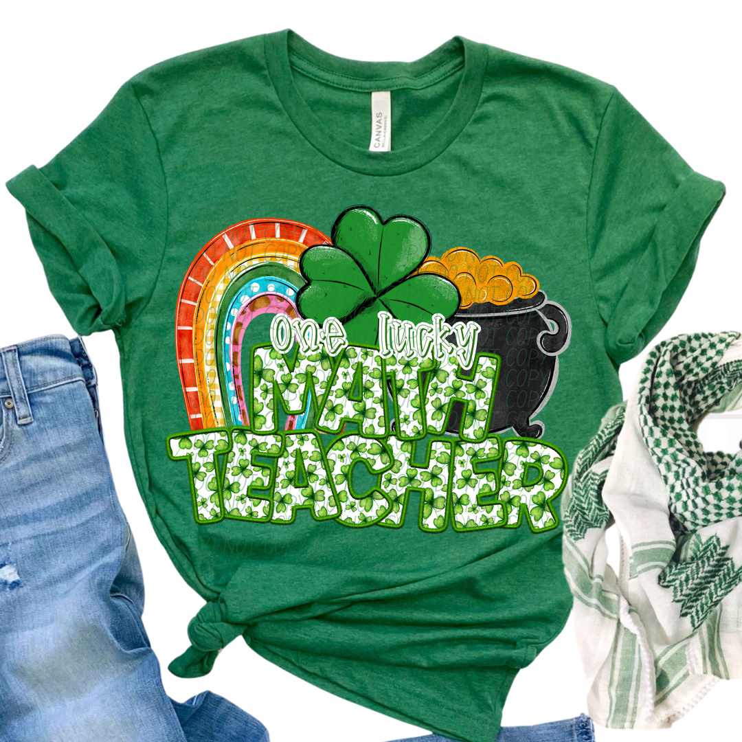 St Patrick's Day Lucky Careers DTF Print