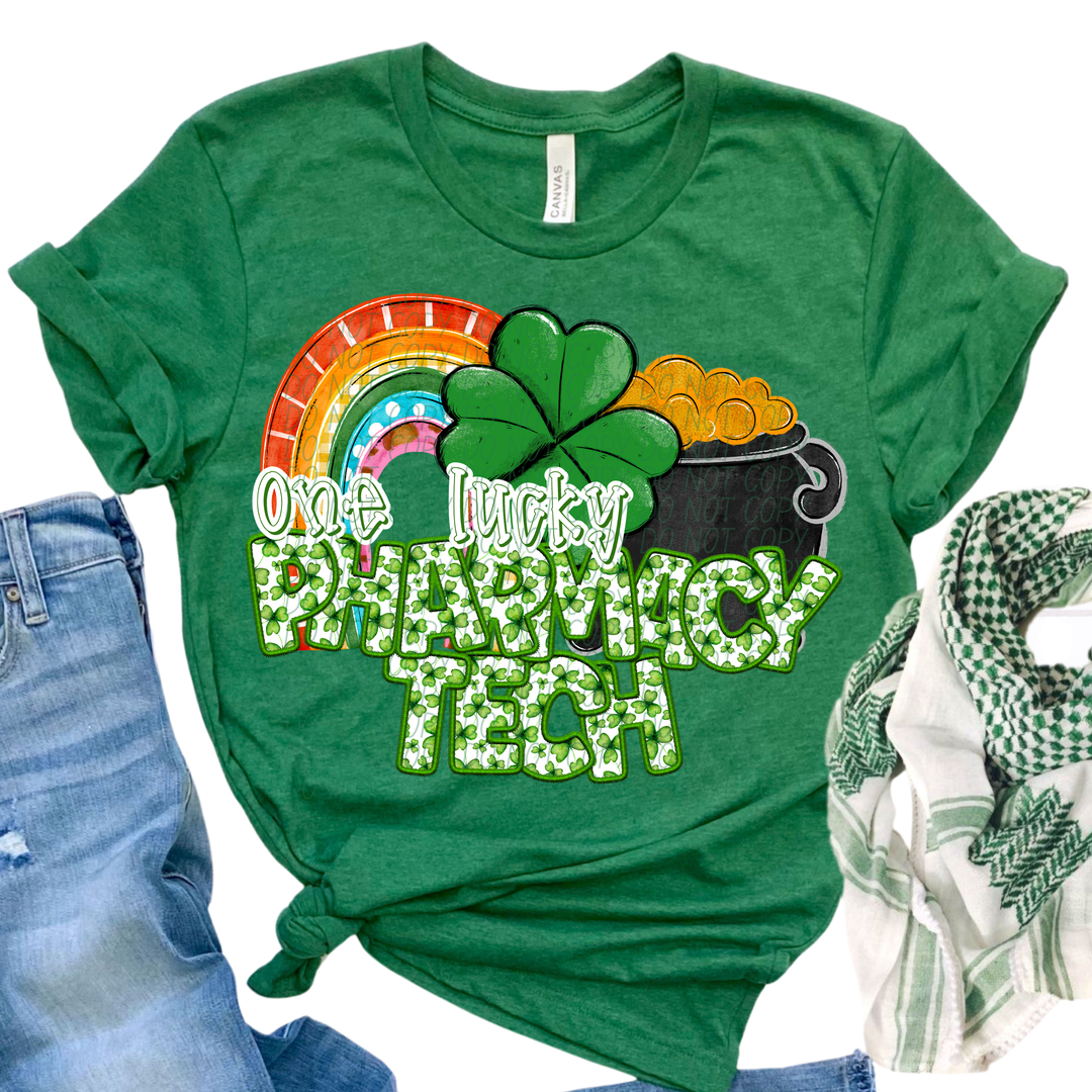 St Patrick's Day Lucky Careers DTF Print