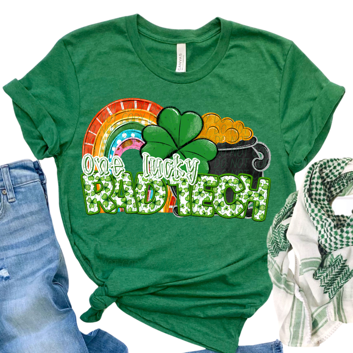 St Patrick's Day Lucky Careers DTF Print