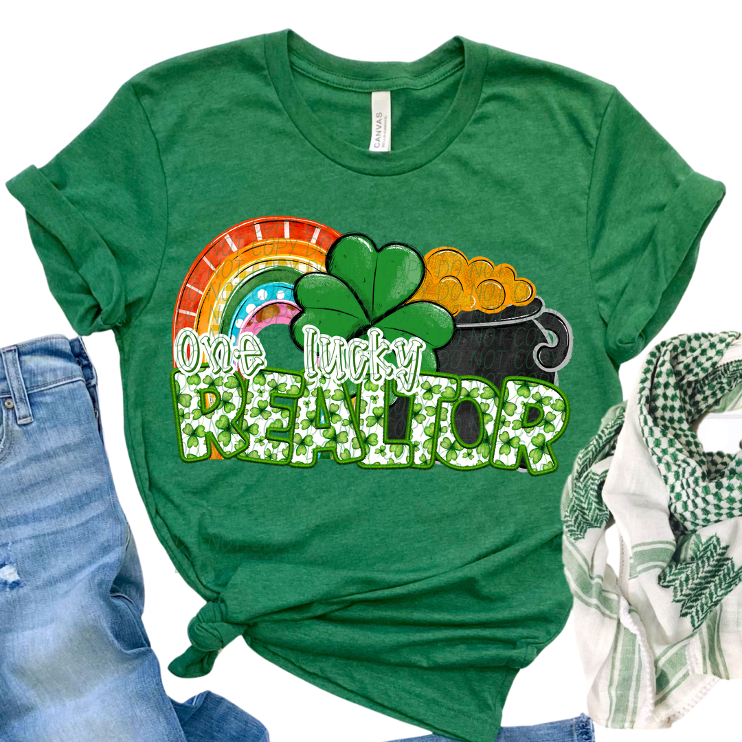 St Patrick's Day Lucky Careers DTF Print