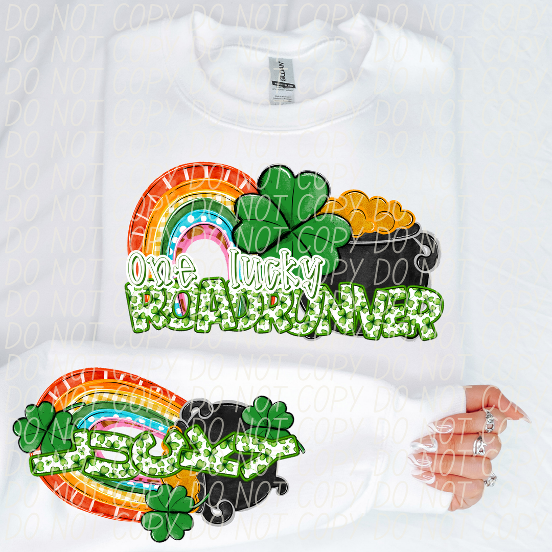 St Patrick's Day One Lucky Mascot Collection Listing 2 DTF Print