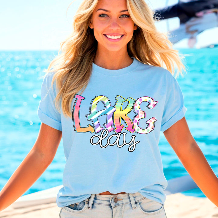 Lake Day DTF Print