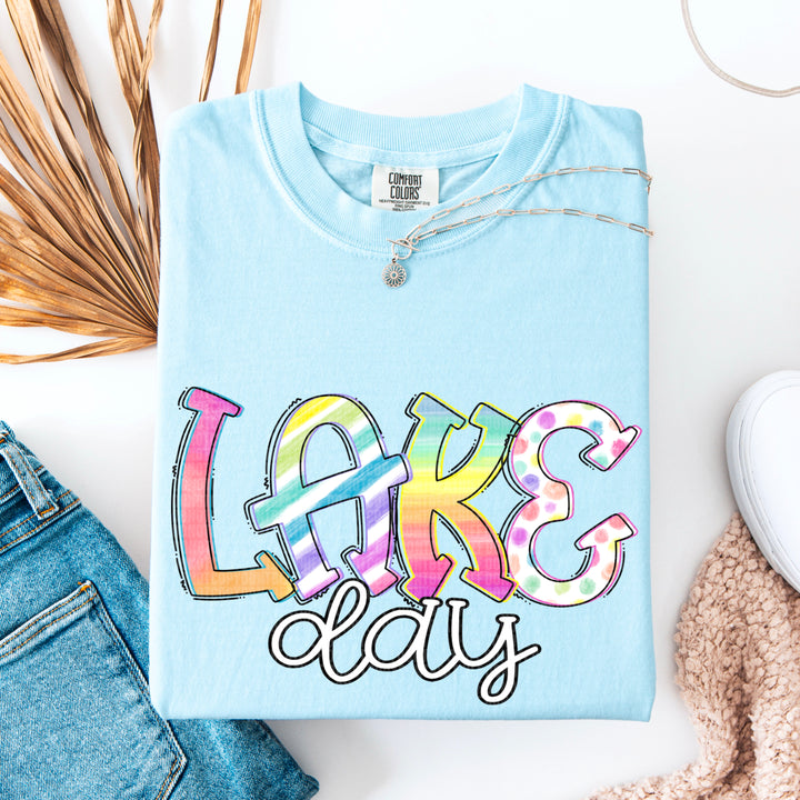 Lake Day DTF Print