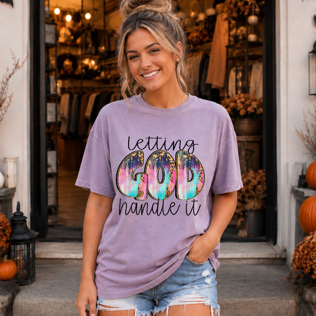 Letting God Handle It DTF Print