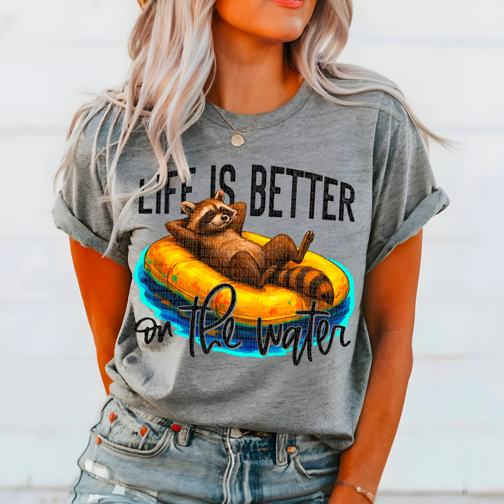 Life Is Better On The Water DTF Print