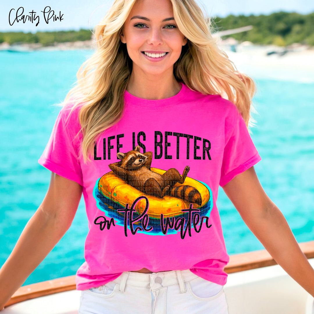 Life Is Better On The Water DTF Print