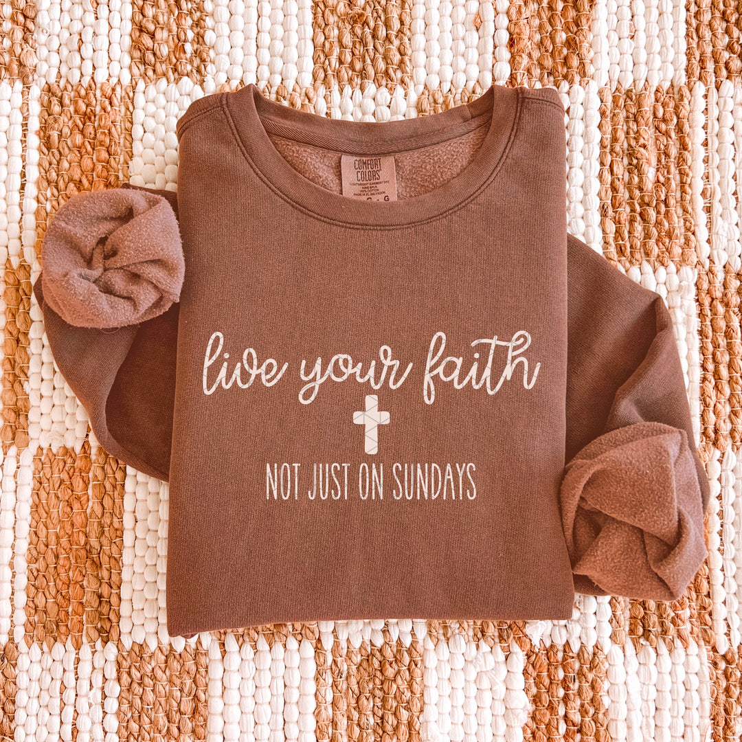 Live Your Faith DTF Print