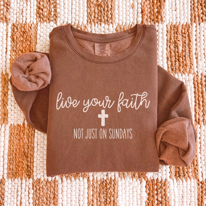 Live Your Faith DTF Print